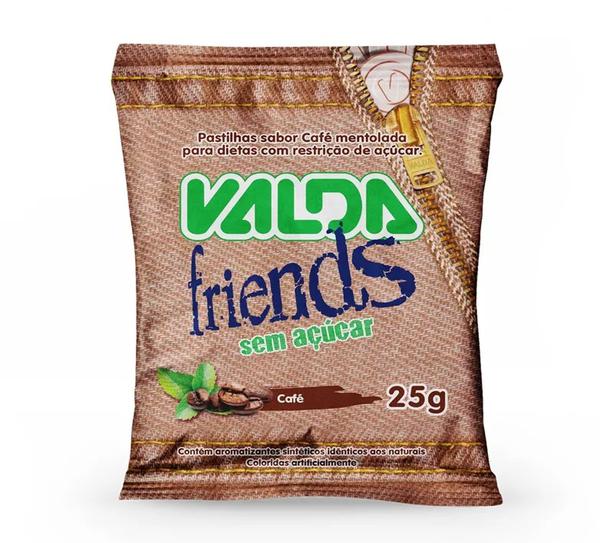 PASTILHA VALDA FRIENDS CAFÉ 25G