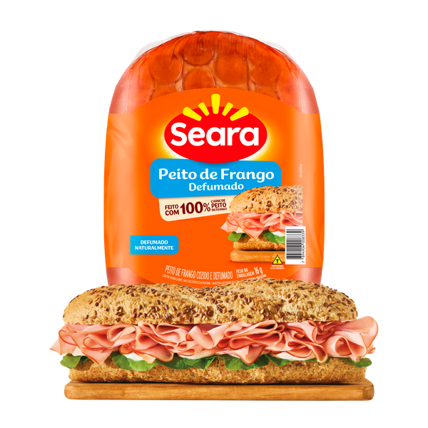 PEITO DE FRANGO DEFUMADO SEARA KG