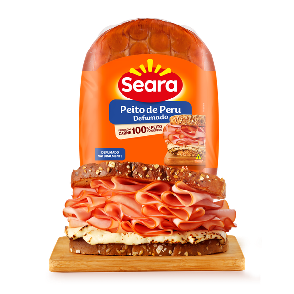 PEITO PERU DEFUMADO SEARA KG