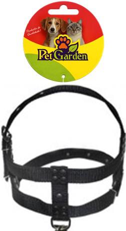 PEITORAL PET GARDEN N.3 COURO 14MM
