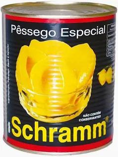 PESSEGO EM  CALDA SCHRAMM 450G