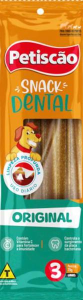 PETISCO CÃES PETISCÃO DENTAL FLESH 75G