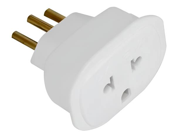 PINO SUPERMIX ADAPTADOR 2P+T BIPOLAR 10A 250V