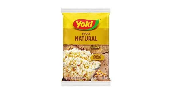 PIPOCA DE MICRO-ONDAS YOKI NATURAL 50G