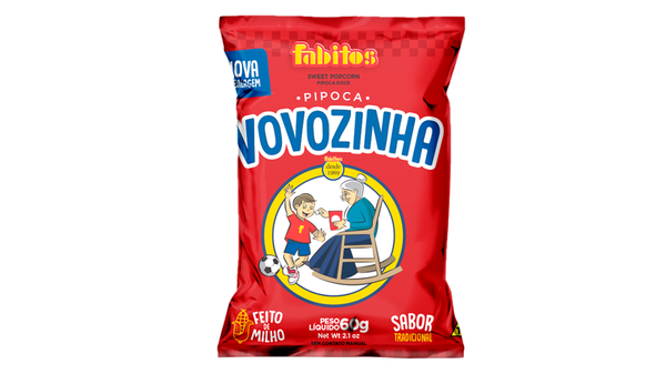 PIPOCA DOCE VOVOZINHA 60G