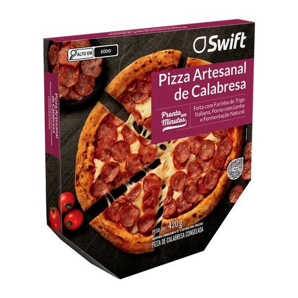 PIZZA ARTESANAL CALABRESA SWIFT 420G