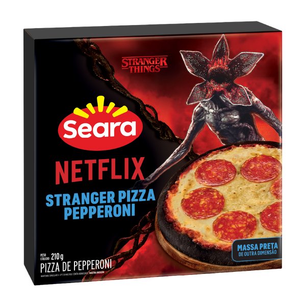 PIZZA SEARA NETFLIX PEPPERONI 210G