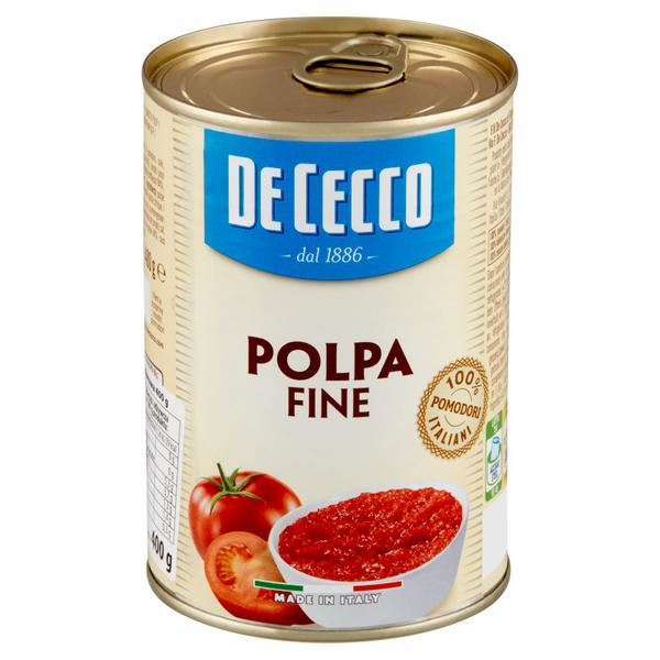 POLPA DE TOMATE DE CECCO ITALIANO LATA 400G