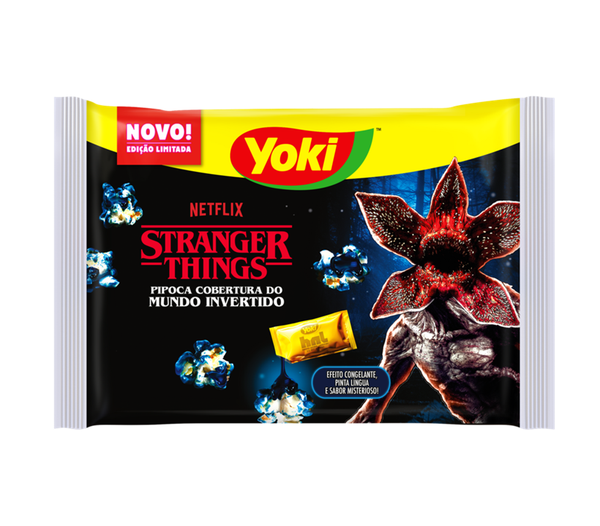 PIPOCA PARA MICROONDAS YOKI NETFLIX STRANGER THINGS 140G