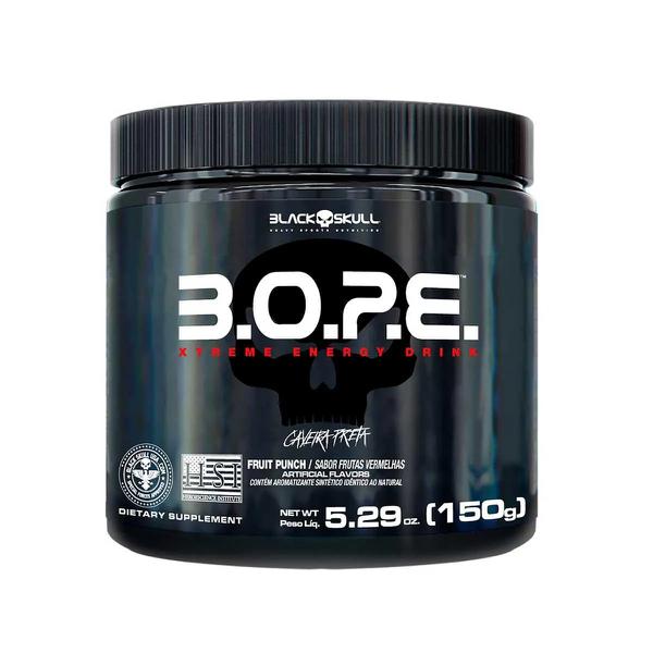 PRÉ TREINO BLACK SKULL FRUTAS VERMELHAS 150G
