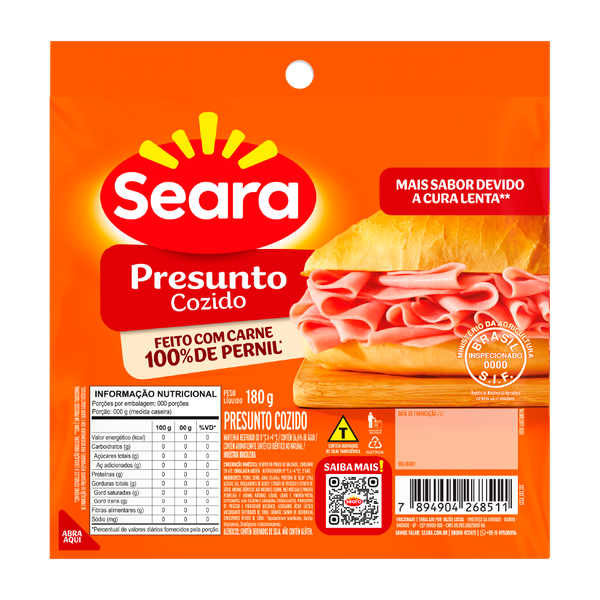 PRESUNTO  SEARA FATIADO 180G