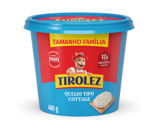 QUEIJO COTTAGE TIROLEZ 400G