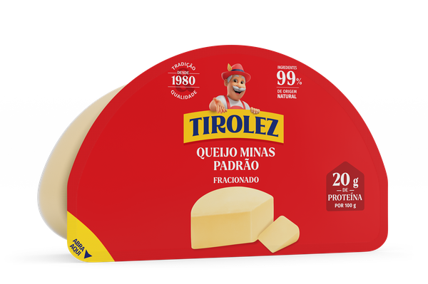 QUEIJO MINAS PADRÃO TIROLEZ KG