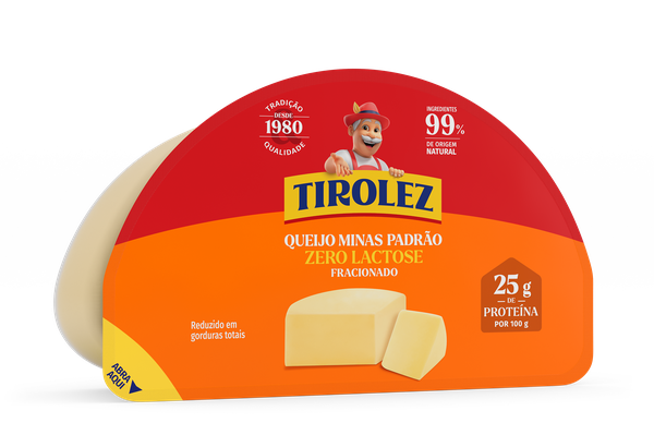 QUEIJO MINAS PADRÃO TIROLEZ ZERO LACTOSE KG