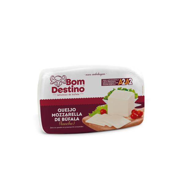 QUEIJO MUSSARELA DE BÚFALA BOM DESTINO KG