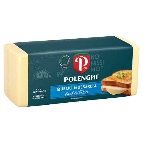 QUEIJO MUSSARELA POLENGHI KG