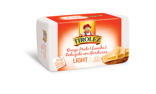 QUEIJO PRATO TIROLEZ LIGHT KG
