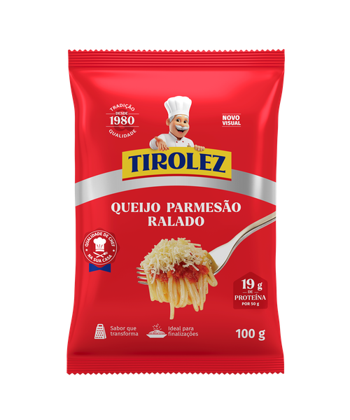QUEIJO RALADO TIROLEZ 100G