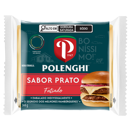 QUEIJO SANDWICH PRATO FATIADO 144G