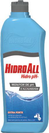REDUTOR DE PH HIDROALL 1L