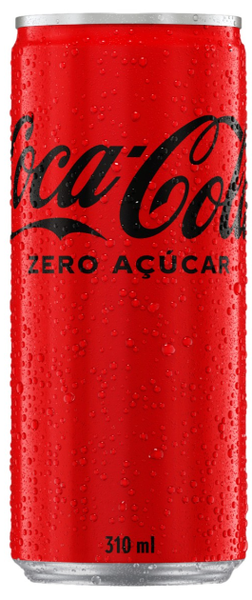REFRIGERANTE COCA COLA ZERO LT 310ML