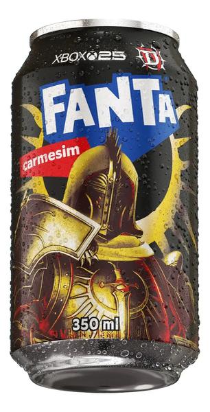 REFRIGERANTE FANTA CARMESIM XBOX LT 350ML