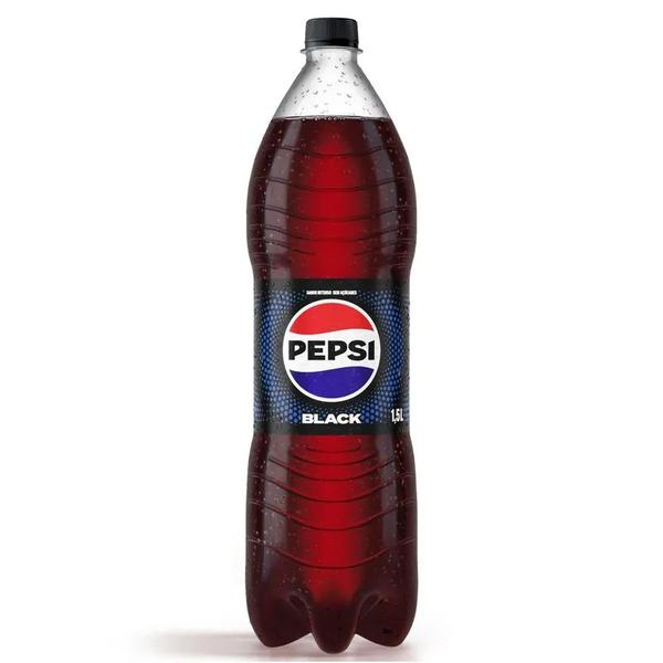 REFRIGERANTE PEPSI COLA BLACK 1,5L SEM AÇÚCAR