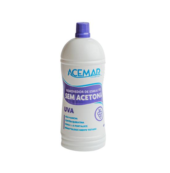 REMOVEDOR DE ESMALTE ACEMAR SEM ACETONA UVA 450ML