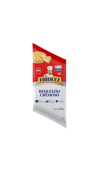 REQUEIJÃO CREMOSO TIROLEZ BISNAGA 250G