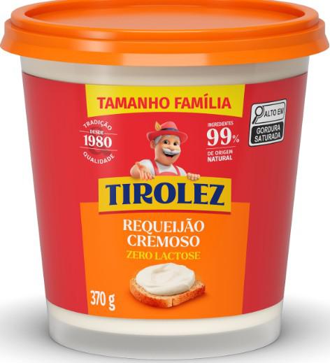 REQUEIJÃO TIROLEZ ZERO LACTA 370G