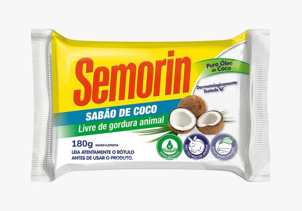 SABÃO DE COCO SEMORIN 180G