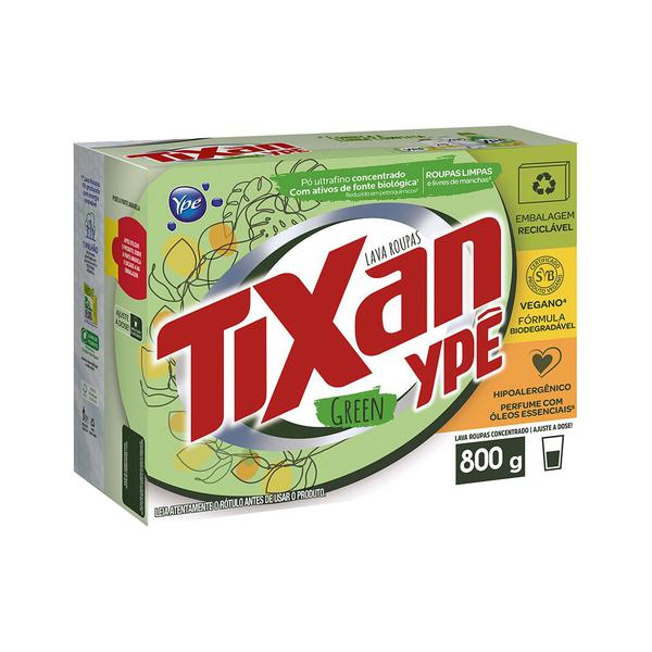 SABÃO EM PÓ TIXAN YPÊ GREEN 800G