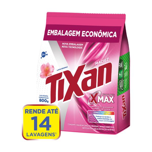 SABÃO EM PÓ TIXAN YPÊ MACIEZ SACHÊ 800G