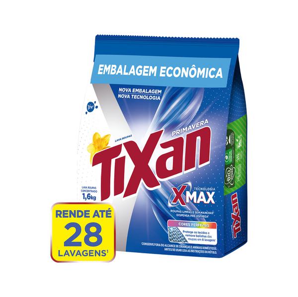 SABÃO EM PÓ TIXAN YPÊ PRIMAVERA SACHÊ 1,6KG
