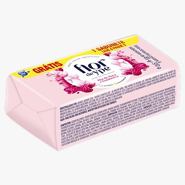 SABONETE  FLOR YPÊ MAÇÃ E FRAMBOESA 85G C/6 UNIDADES