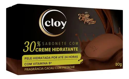SABONETE CLOY EM BARRA CACAU COM PISTACHE  80G