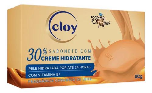 SABONETE CLOY EM BARRA  CARAMELO DE LEITE 80G