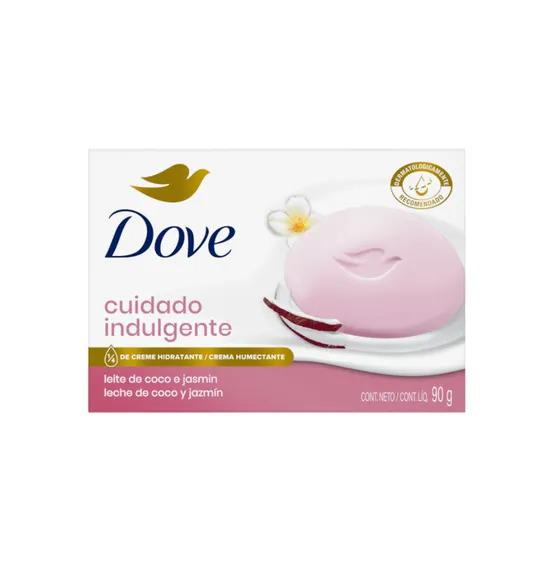 SABONETE DOVE CUIDADO INDULGENTE LEITE DE COCO 90G