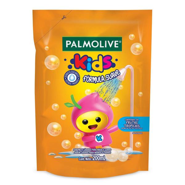 SABONETE LÍQUIDO INFANTIL PALMOLIVE REFIL 200ML