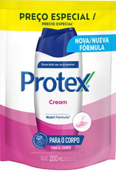 SABONETE LIQUÍDO PROTEX CREAM REFIL 200ML
