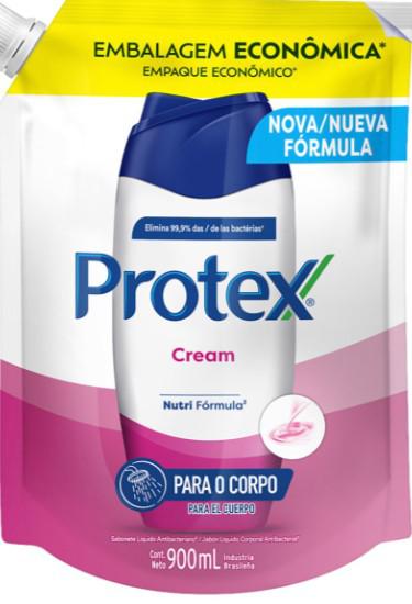SABONETE LIQUÍDO PROTEX CREAM REFIL 900ML