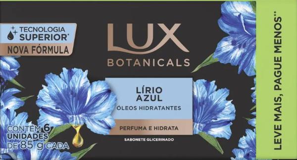 SABONETE LUX LIRIO AZUL 85G C/6 LV+PG-