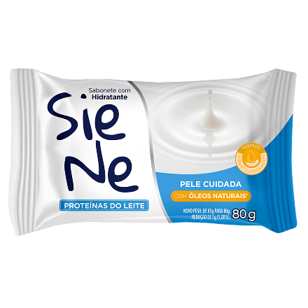 SABONETE YPÊ SIENE PROTEÍNAS DO LEITE 80G