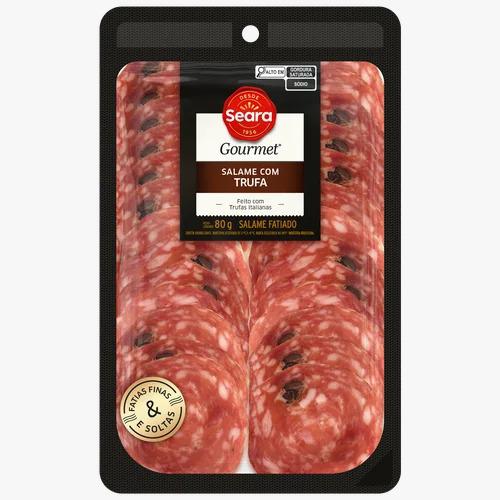 SALAME C/TRUFA SEARA FATIADO 100G