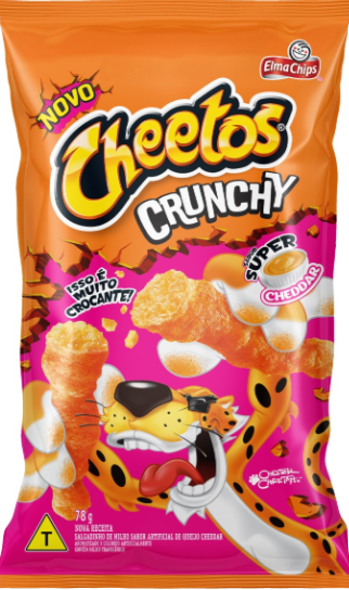 SALGADINHO CHEETOS CRUNCHY SUPER CHEDDAR 78G