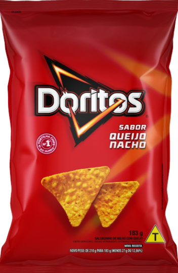 SALGADINHO DORITOS NACHO QUEIJO 183G
