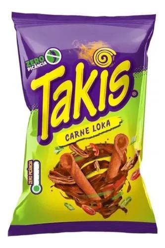 SALGADINHO MILHO TAKIS CARNE LOKA 49G
