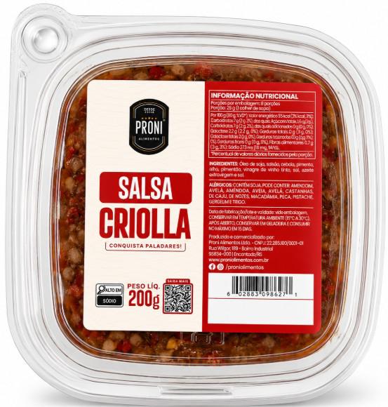 SALSA CRIOLLA PRONI 200G