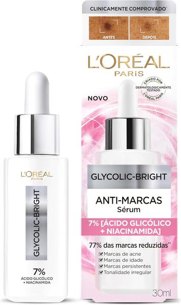 SERÚM FACIAL LOREAL GLYCOLIC BRIGHT 30ML