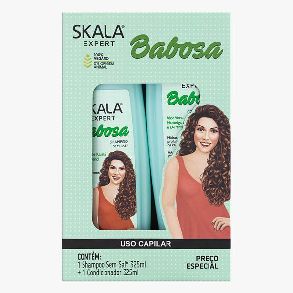SHAMPOO 325ML+CONDICIONADOR 200ML SKALA BABOSA